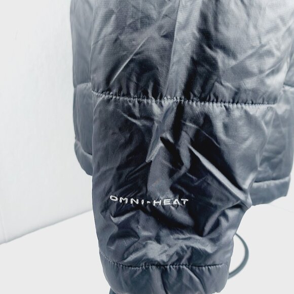 Columbia Men's Black Omni-Heat Interchange Thermal Puffer Jacket Size M - Picture 8 of 14